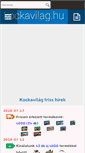 Mobile Screenshot of kockavilag.hu