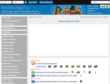 Tablet Screenshot of kockavilag.hu
